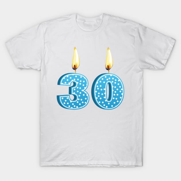30! T-Shirt by SWON Design